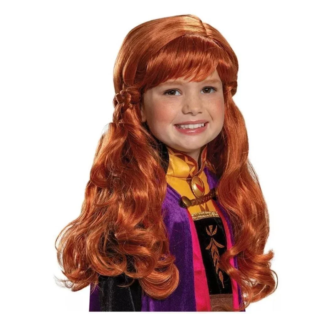 Disguise Kids' Disney Frozen 2 Anna Halloween Costume Wig - Picture 3 of 5